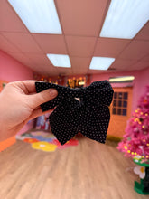 Load image into Gallery viewer, Polka Dot Hair Bow Clip