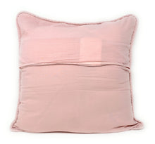 Load image into Gallery viewer, Tache Cotton Stone Washed Soothing Pastel Rustic Blush Pink Cushion Covers / Euro Sham (JHW-863)