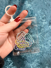 Load image into Gallery viewer, 10 Pack Colorful Paperclips