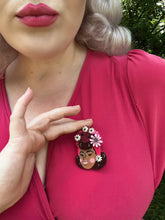 Load image into Gallery viewer, Rosita Brooch by Marla VonDuta x Lipstick &amp; Chrome