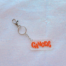 Load image into Gallery viewer, Zodiac Keychain-Orange