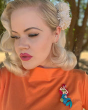 Load image into Gallery viewer, Pearl the Mermaid Brooch by Marla VonDuta x Lipstick &amp; Chrome