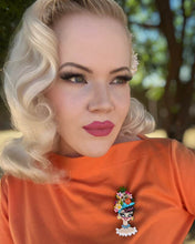 Load image into Gallery viewer, Forbidden Fruits Brooch by Miss Fluff x Lipstick &amp; Chrome