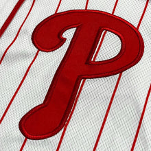 Load image into Gallery viewer, Philadelphia Phillies Pinstripe Logo Baseball Jersey