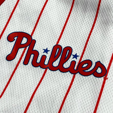 Load image into Gallery viewer, Philadelphia Phillies Pinstripe Logo Baseball Jersey