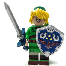 Load image into Gallery viewer, Link - Custom Legend of Zelda Minifig made using LEGO parts