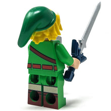 Load image into Gallery viewer, Link - Custom Legend of Zelda Minifig made using LEGO parts