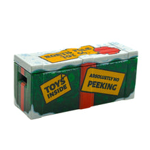 Load image into Gallery viewer, Snow Covered Christmas North Pole Toy Co. Crate BrickArms Crate