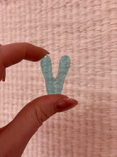 Load image into Gallery viewer, Customized Initials Bag Charm Chain - Teal/Green