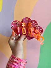 Load image into Gallery viewer, Pink and Orange Swirl