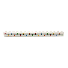 Load image into Gallery viewer, Christmas Lights Custom Printed on 1x8 Brick - B3 Customs made using LEGO part