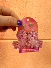 Load image into Gallery viewer, Pink Pony Chappell Roan Earrings