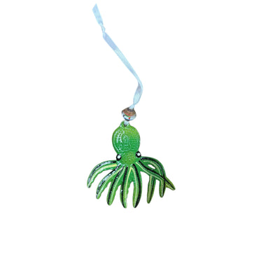 Little Green Octopus Ornament