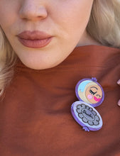 Load image into Gallery viewer, Secret Admirer Brooch RED by Asia Ellington x Lipstick &amp; Chrome