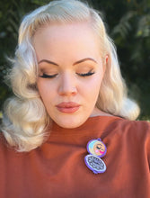 Load image into Gallery viewer, Secret Admirer Brooch LILAC by Asia Ellington x Lipstick &amp; Chrome