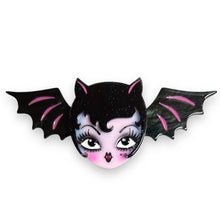 Load image into Gallery viewer, Lily the Vamp Brooch by Miss Fluff x Lipstick &amp; Chrome
