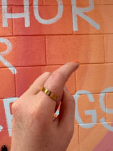 Load image into Gallery viewer, Studded Stars Titanium Ring