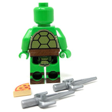 Load image into Gallery viewer, Raph Red Fighter Turtle - Custom Minifig made using LEGO parts