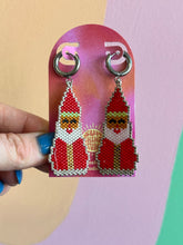 Load image into Gallery viewer, Holiday Beaded Earrings