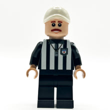 Load image into Gallery viewer, Football Referee Custom Minifig made with LEGO parts - B3 Customs