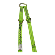 Load image into Gallery viewer, 2" x 56" Tow V-Bridle Strap w/ Twisted Snap Hooks &amp; D-Rings | DiamondWeave™