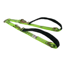 Load image into Gallery viewer, 2" x 56" Tow V-Bridle Strap w/ Twisted Snap Hooks &amp; D-Rings | DiamondWeave™