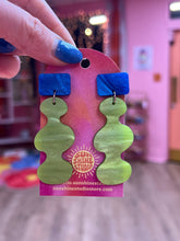 Load image into Gallery viewer, Squiggle Acrylic Earrings