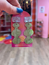 Load image into Gallery viewer, Squiggle Acrylic Earrings
