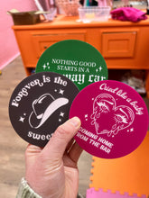 Load image into Gallery viewer, Taylor Swift Lyric Coasters (singles)