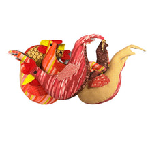 Load image into Gallery viewer, Patchwork Rooster Stuffed Animal