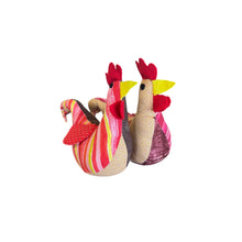 Load image into Gallery viewer, Patchwork Rooster Stuffed Animal