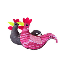 Load image into Gallery viewer, Patchwork Rooster Stuffed Animal