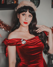 Load image into Gallery viewer, Spooky Frosty Spookmas Mini Brooch by Lipstick &amp; Chrome x Johanna Parker