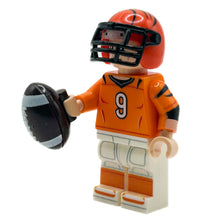 Load image into Gallery viewer, #9 QB Bengals Football Player Minifig - B3 Customs