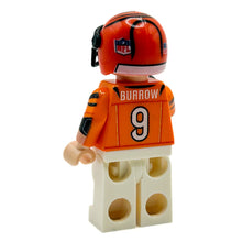 Load image into Gallery viewer, #9 QB Bengals Football Player Minifig - B3 Customs
