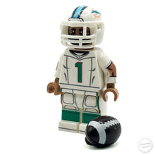 Load image into Gallery viewer, #1 QB Tua Dolphins Football Player Minifig - B3 Customs