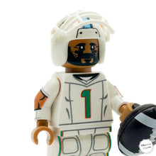 Load image into Gallery viewer, #1 QB Tua Dolphins Football Player Minifig - B3 Customs