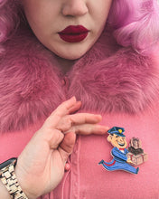 Load image into Gallery viewer, Happy Mail Brooch by 50's Vintage Dame x Lipstick &amp; Chrome