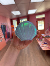Load image into Gallery viewer, Seashell Travel Mirror