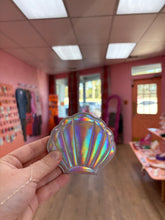 Load image into Gallery viewer, Seashell Travel Mirror