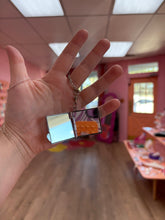 Load image into Gallery viewer, Mini Metal Mirror Keychain