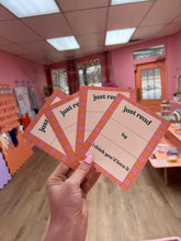 Load image into Gallery viewer, Book Recommendation Postcard 4 pack