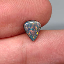Load image into Gallery viewer, Triangle Natural Australian Black Opal Loose Gemstone 0.98ct