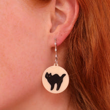 Load image into Gallery viewer, Spooky Sugar Painted Cookie Earrings