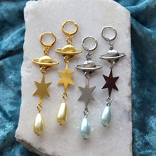 Load image into Gallery viewer, Stellar Planets Dangle Earrings