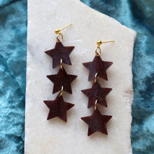 Load image into Gallery viewer, Cascading Forever Stars Earrings