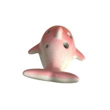 Load image into Gallery viewer, Ceramic Dolphin Ocarina Pink