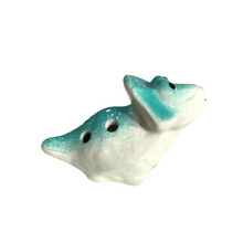 Load image into Gallery viewer, Ceramic Dinosaur Ocarina Teal