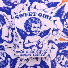 Load image into Gallery viewer, "Sweet Girl With Anger Issues" Sticker