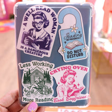 Load image into Gallery viewer, "Crying Over Book Boyfriends" Sticker